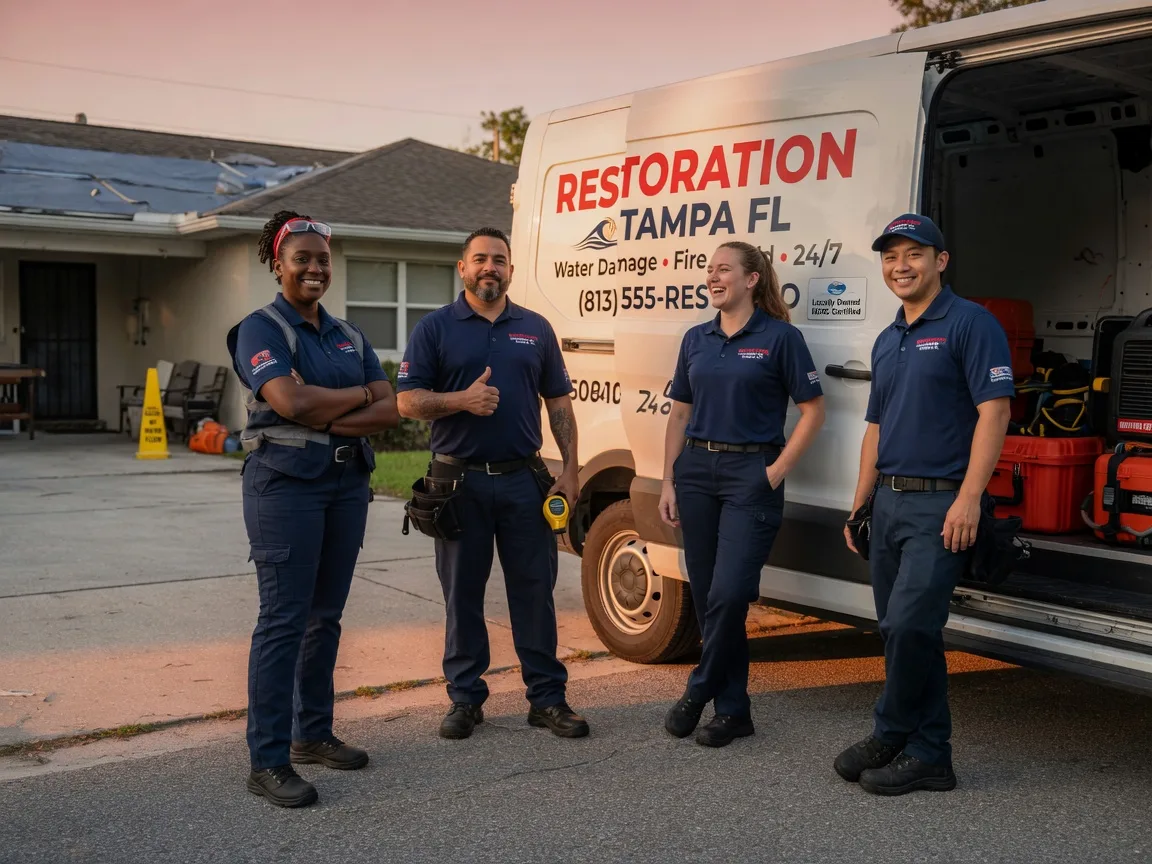Water Damage Restoration company in Fayetteville, TX